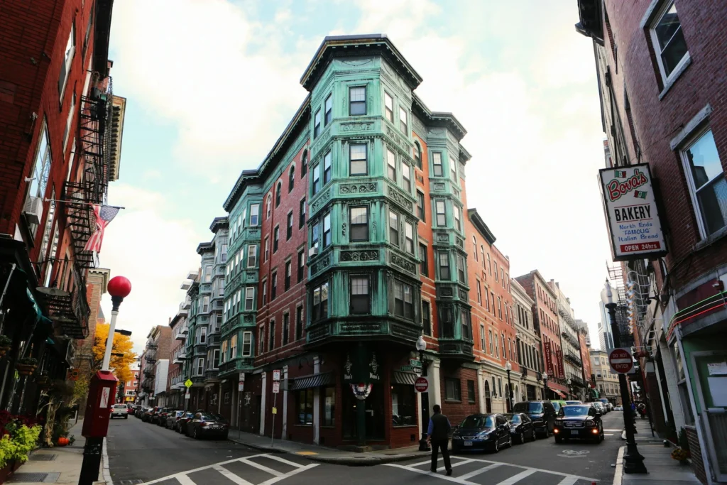 a building in Boston MA
Boston has it all.
