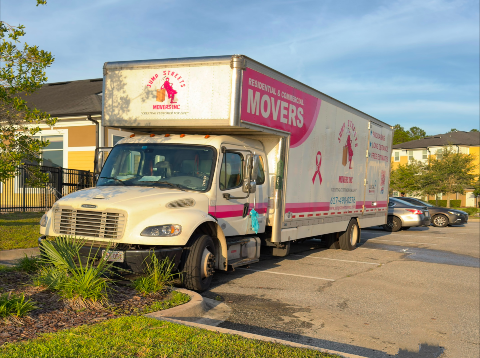 Jump Streets Movers residential and commercial moving truck